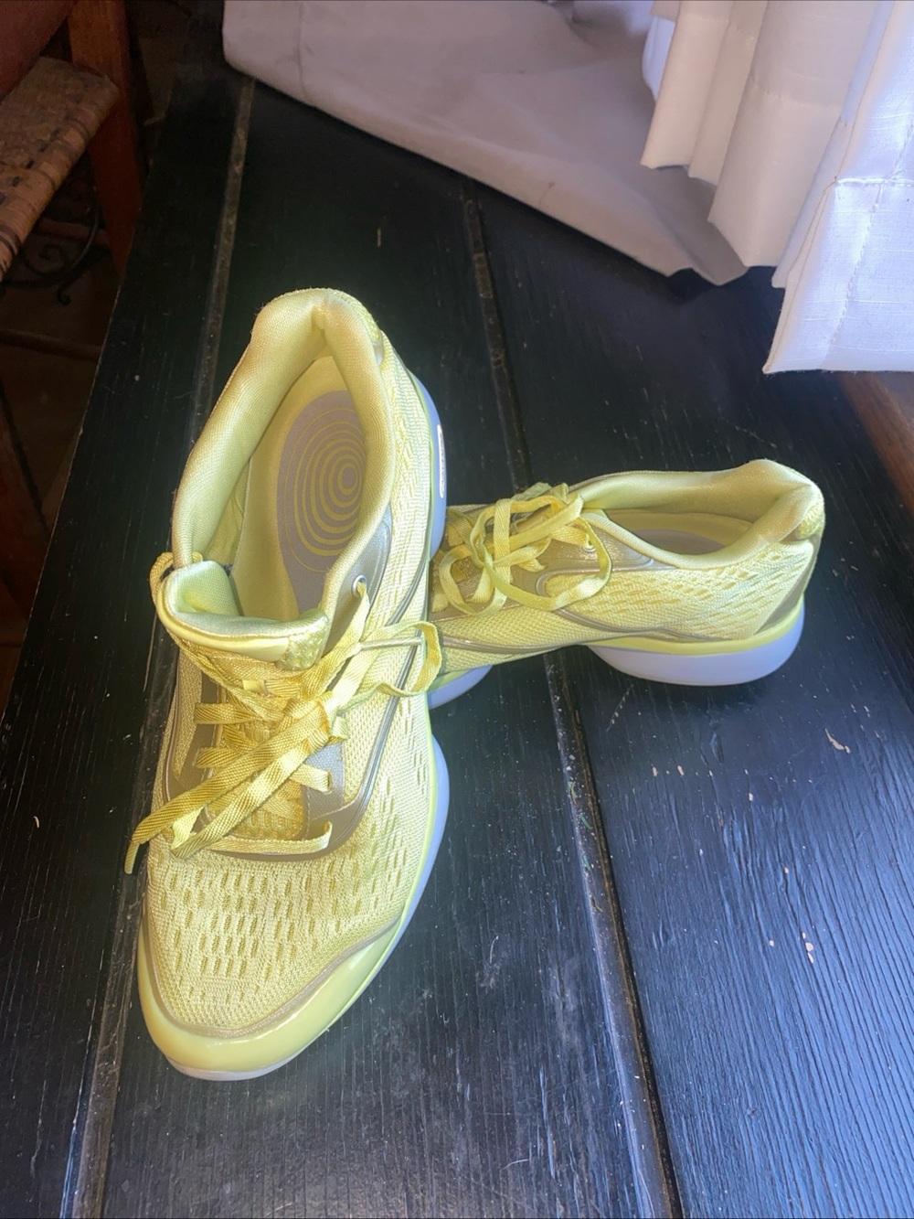 Reebok Yellow Women's Running Sneakers